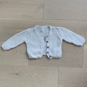 Girls 9m white cardigan - Carter’s